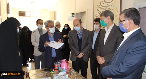 فرایند مصاحبه وگزینش پذیرفته شدگان چندبرابر ظرفیت دانشگاه فرهنگیان ،پردیس شهید هاشمی نژاد وبازدید مسئولین  -مهرماه 99