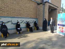 فرایند مصاحبه وگزینش پذیرفته شدگان چندبرابر ظرفیت دانشگاه فرهنگیان ،پردیس شهید هاشمی نژاد وبازدید مسئولین  -مهرماه 99