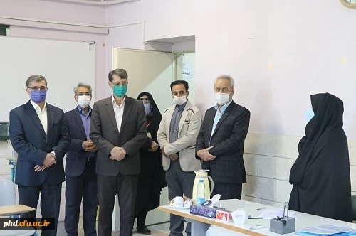 فرایند مصاحبه وگزینش پذیرفته شدگان چندبرابر ظرفیت دانشگاه فرهنگیان ،پردیس شهید هاشمی نژاد وبازدید مسئولین  -مهرماه 99