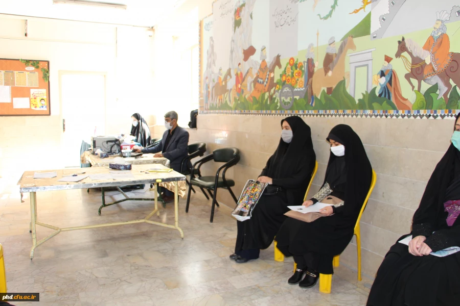 فرایند مصاحبه وگزینش پذیرفته شدگان چندبرابر ظرفیت دانشگاه فرهنگیان ،پردیس شهید هاشمی نژاد وبازدید مسئولین  -مهرماه 99