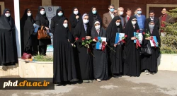 آیین تجلیل از برگزیدگان حوزه امور دانشجویی  دانشگاه فرهنگیان استان خراسان رضوی