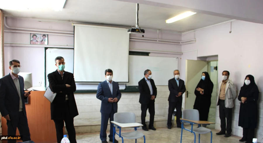 حضور دانشگاه فرهنگیان استان خراسان رضوی با تمام توان وامکانات در برگزاری این فرایند قابل تحسین است .
 2