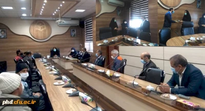 عرض تبریک میلاد حضرت علی (ع) و روز پدر به همکاران مرد پردیس شهید هاشمی نژاد