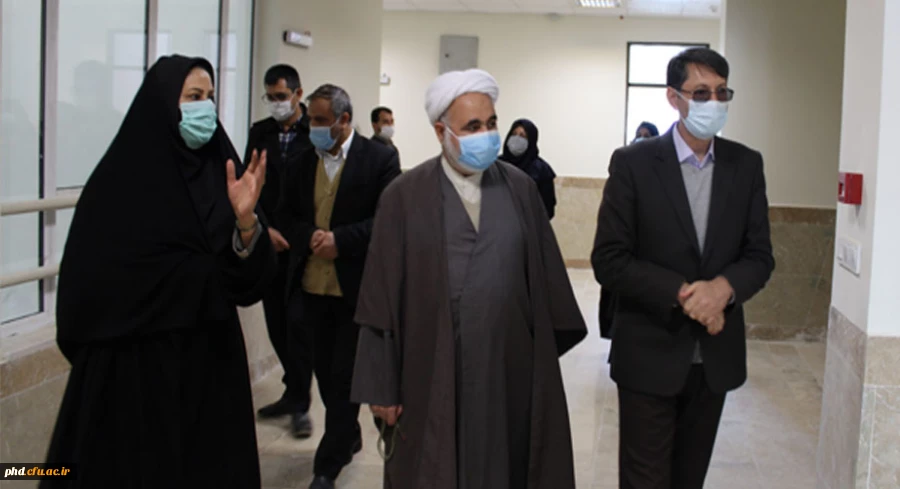 بازدید مشاور و نماینده وزیر آموزش و پرورش در امور دانشگاه فرهنگیان ازپردیس شهید هاشمی نژاد مشهد 2