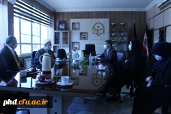 بازدید مشاور و نماینده وزیر آموزش و پرورش در امور دانشگاه فرهنگیان ازپردیس شهید هاشمی نژاد مشهد 3