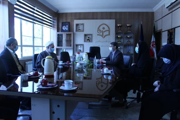 بازدید مشاور و نماینده وزیر آموزش و پرورش در امور دانشگاه فرهنگیان ازپردیس شهید هاشمی نژاد مشهد 3
