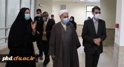 بازدید مشاور و نماینده وزیر آموزش و پرورش در امور دانشگاه فرهنگیان ازپردیس شهید هاشمی نژاد مشهد