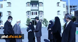 بازدید مشاور و نماینده وزیر آموزش و پرورش در امور دانشگاه فرهنگیان ازپردیس شهید هاشمی نژاد مشهد