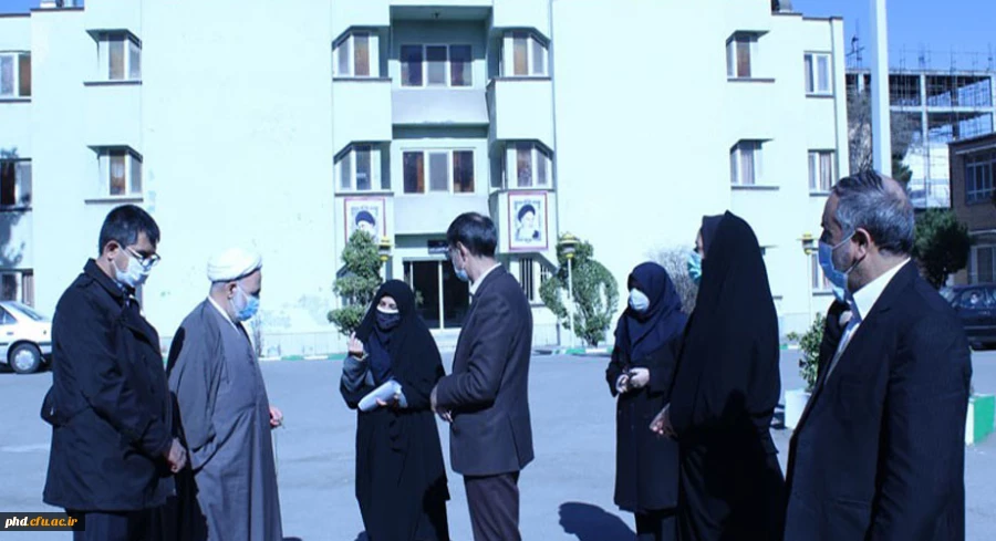 بازدید مشاور و نماینده وزیر آموزش و پرورش در امور دانشگاه فرهنگیان ازپردیس شهید هاشمی نژاد مشهد