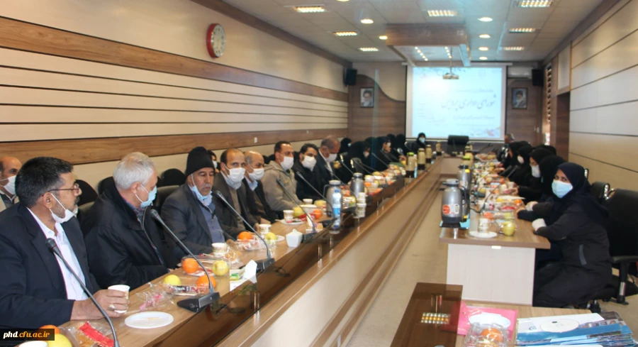 آخرین شواری اداری پردیس شهید هاشمی نژاد در سال 99برگزار شد 3