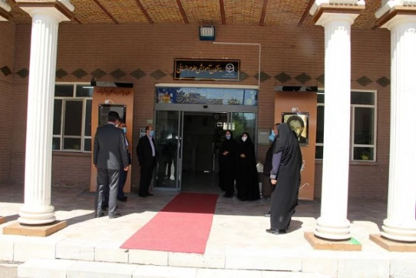 بازدید دکتر انصاری راد معاونت دانشجویی دانشگاه فرهنگیان کشور 