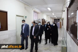 بازدید دکتر انصاری راد معاونت دانشجویی دانشگاه فرهنگیان کشور 