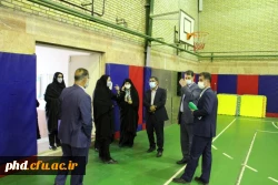 بازدید دکتر انصاری راد معاونت دانشجویی دانشگاه فرهنگیان کشور 