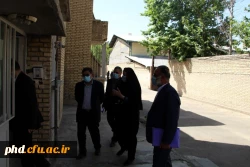 بازدید دکتر انصاری راد معاونت دانشجویی دانشگاه فرهنگیان کشور 