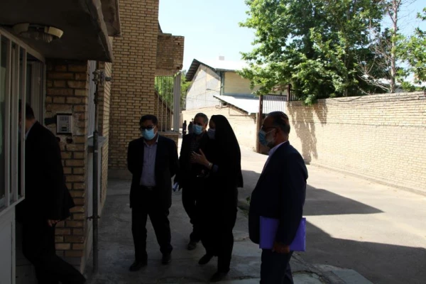 بازدید دکتر انصاری راد معاونت دانشجویی دانشگاه فرهنگیان کشور 