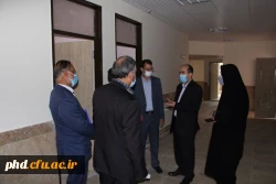 بازدید دکتر انصاری راد معاونت دانشجویی دانشگاه فرهنگیان کشور 