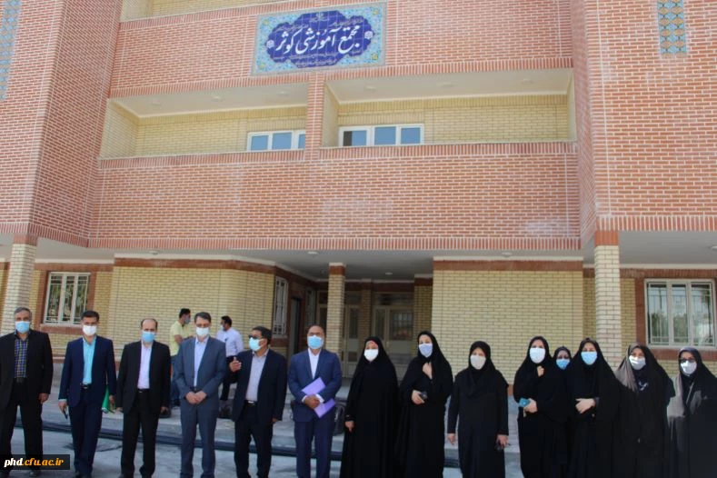 بازدید دکتر انصاری راد معاونت دانشجویی دانشگاه فرهنگیان کشور 