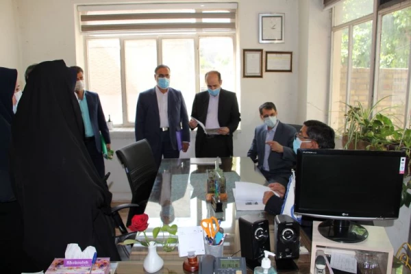 بازدید دکتر انصاری راد معاونت دانشجویی دانشگاه فرهنگیان کشور 