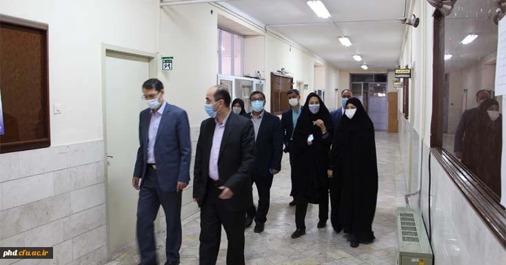 بازدید دکتر انصاری راد معاونت دانشجویی دانشگاه فرهنگیان کشور  2
