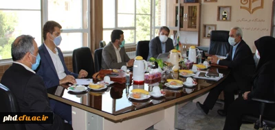 بازدید مدیر کل نظارت و ارزیابی وتعالی سازمانی دانشگاه فرهنگیان کشور از پردیس شهید هاشمی نژاد