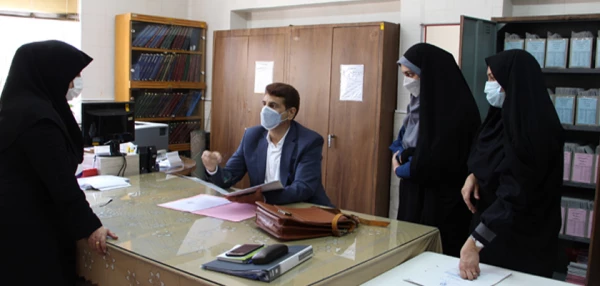 بازدید مدیر کل نظارت و ارزیابی وتعالی سازمانی دانشگاه فرهنگیان کشور از پردیس شهید هاشمی نژاد 3