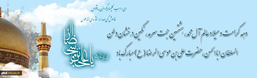 عشق بى نهایت ، دل به زیارت تو اوج مى گیرد 2