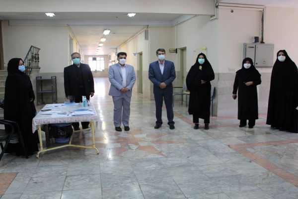 بازدیددکتر محمدی معاونت فرهنگی دانشگاه فرهنگیان از فرایندمصاحبه پذیرفته شدگان مرحله اول آزمون سراسری