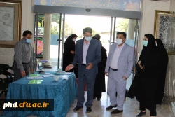 بازدیددکتر محمدی معاونت فرهنگی دانشگاه فرهنگیان از فرایندمصاحبه پذیرفته شدگان مرحله اول آزمون سراسری