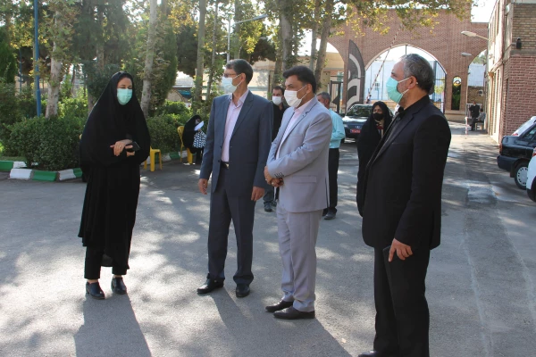 بازدیددکتر محمدی معاونت فرهنگی دانشگاه فرهنگیان از فرایندمصاحبه پذیرفته شدگان مرحله اول آزمون سراسری