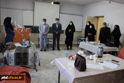 بازدید دکتر محمدی معاونت دانشگاه فرهنگیان  از روند انجام مراحل مصاحبه وگزینش پذیرفته شدگان مرحله اول آزمون سراسری 1400 