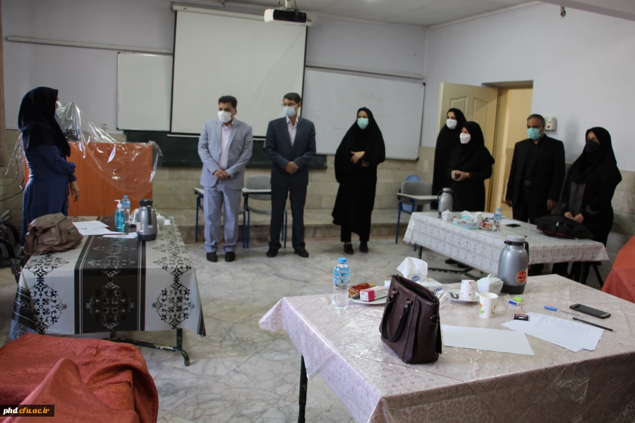 بازدیددکتر محمدی معاونت فرهنگی دانشگاه فرهنگیان از فرایندمصاحبه پذیرفته شدگان مرحله اول آزمون سراسری