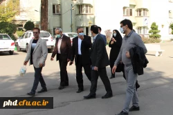 بازدید مسئولین  از خوابگاه