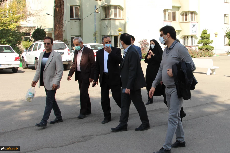 بازدید مسئولین  از خوابگاه