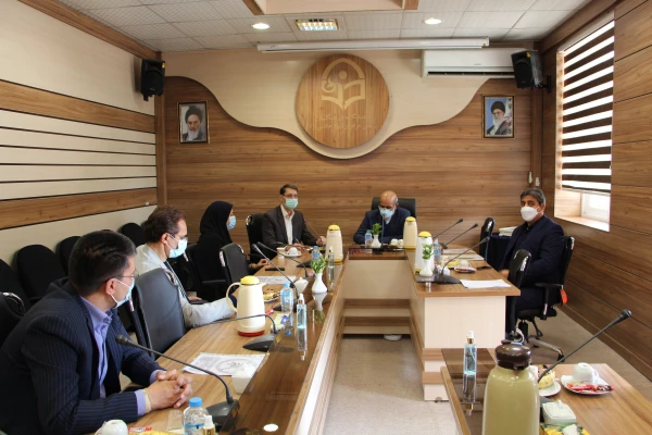 جلسه تودیع و معارفه کارشناس مسئولان امور مالی پردیس 2