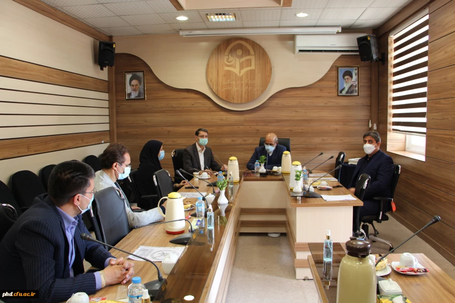 جلسه تودیع و معارفه کارشناس مسئولان امور مالی پردیس 2