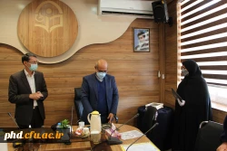 جلسه تودیع و معارفه کارشناس مسئولان امور مالی پردیس 3