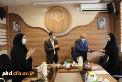 جلسه تودیع و معارفه کارشناس مسئولان امور مالی پردیس 4