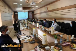 جلسه تودیع و معارفه کارشناس مسئولان امور مالی پردیس 8