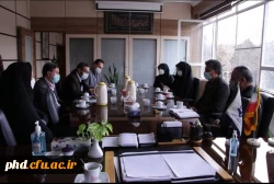 بازدید ناظران محترم استانی و منطقه ای سنجش و ارزیابی فرهنگی از پردیس شهید هاشمی نژاد 2