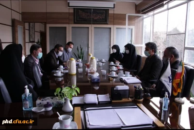 بازدید ناظران محترم استانی و منطقه ای سنجش و ارزیابی فرهنگی