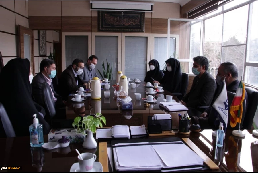 بازدید ناظران محترم استانی و منطقه ای سنجش و ارزیابی فرهنگی از پردیس شهید هاشمی نژاد 2