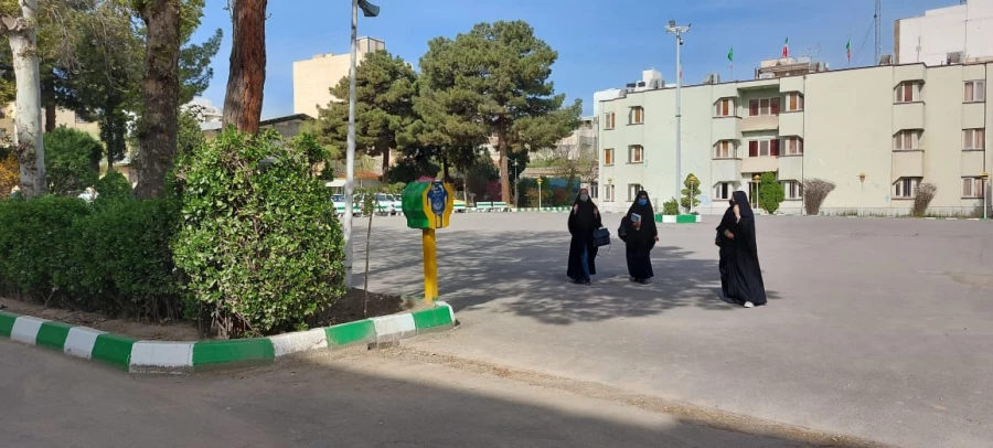 ازسرگیری آموزش های حضوری در پردیس شهید هاشمی نژاد 9