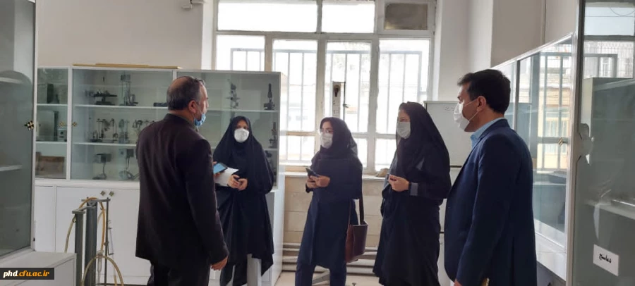 بازدید هیأت نظارت وزارت علوم از پردیس شهید هاشمی نژاد 4