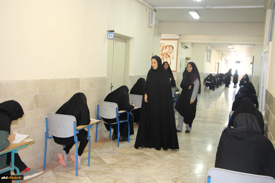 برگزاری امتحانات پایان ترم نیمسال دوم پردیس شهید هاشمی نژاد به روایت تصویر 2