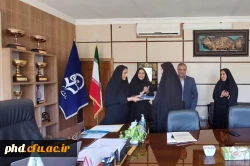 تجلیل و تقدیر ریاست محترم پردیس شهید هاشمی نژاد، دکتر مهناز بزمی از مقام آوران سی و دومین جشنواره کشوری قرآن و عترت 4