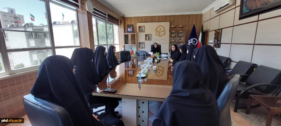 تجلیل و تقدیر ریاست محترم پردیس شهید هاشمی نژاد، دکتر مهناز بزمی از مقام آوران سی و دومین جشنواره کشوری قرآن و عترت 6