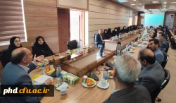 برگزاری آیین تکریم و معارفه سرپرست پردیس شهید هاشمی نژاد
 2