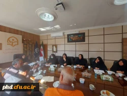 اولین جلسه شورای اسکان  پردیس شهیدهاشمی نژاد و مراکز ثامن الحجج ( ع) ، شهید کامیاب و شهید کلاهدوز قوچان برگزار شد . 2