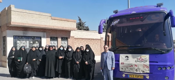 عزام دانشجویان پردیس شهید هاشمی نژاد به اردوی راهیان نور 2