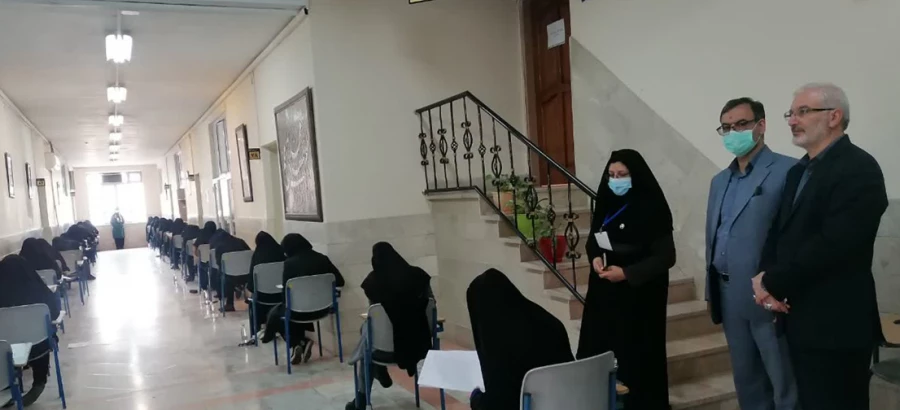 برگزاری آزمون  جامع مهارت آموزان ماده ۲۸ در  پردیس شهید هاشمی نژاد 3